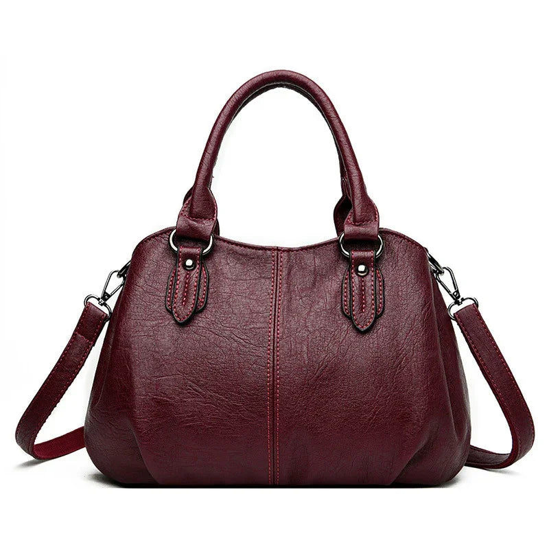 Calenvi Nomad Tote - Soft Leather Travel Bag with Tassel Detail