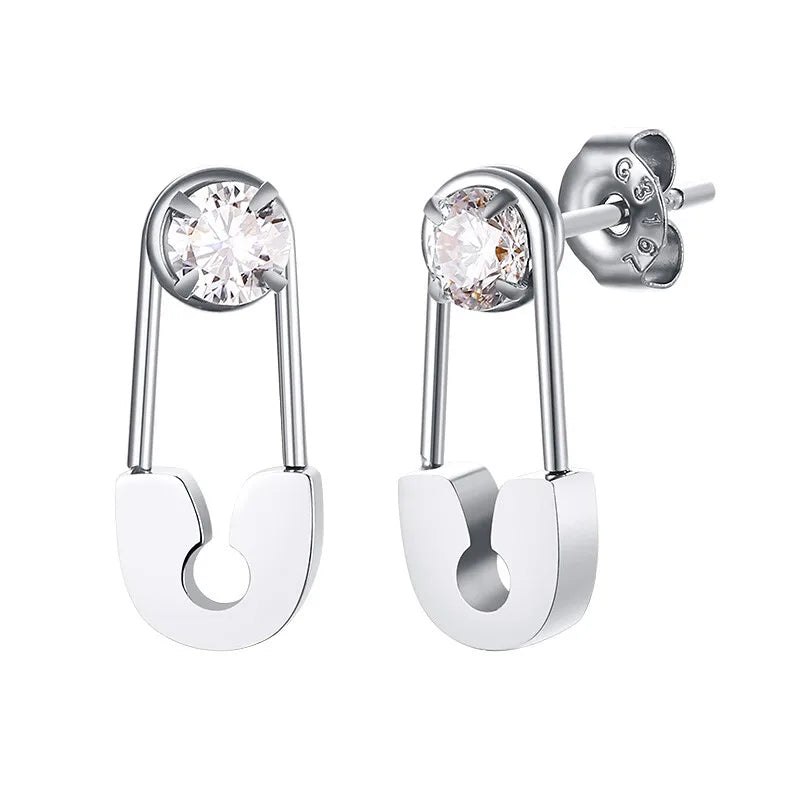Safety Pin Earrings for Women 7