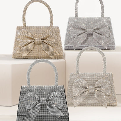 Calenvi Diamond Bow Crossbody Bag
