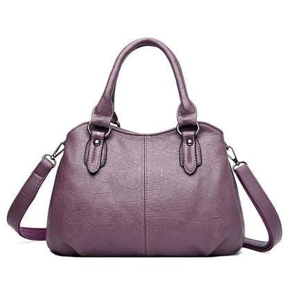 Calenvi Nomad Tote - Soft Leather Travel Bag with Tassel Detail