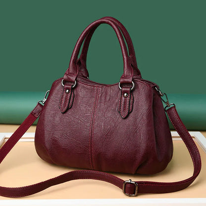 Calenvi Nomad Tote - Soft Leather Travel Bag with Tassel Detail