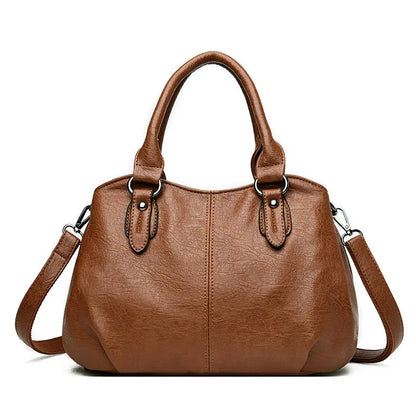 Calenvi Nomad Tote - Soft Leather Travel Bag with Tassel Detail