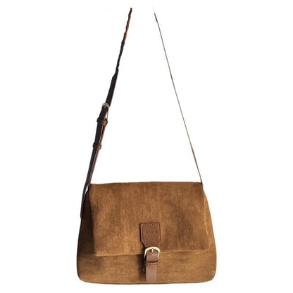 Calenvi Everyday PU Suede Crossbody Bag