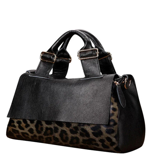 Calenvi Wild Aura Bag - Animal Print Messenger with Adjustable Strap