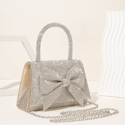 Calenvi Diamond Bow Crossbody Bag