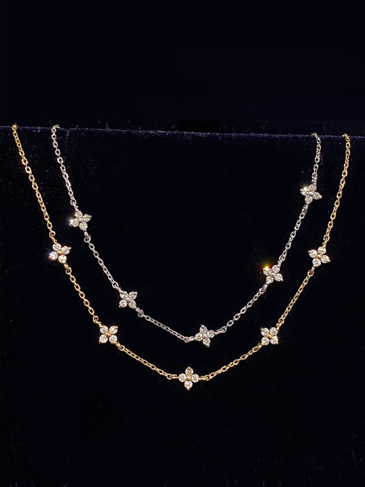 Calenvi™ Luxus Armband – S925 Silber & 18K Vergoldet Zirkon Bracelet