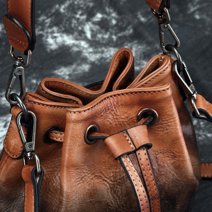 Calenvi Retro Bucket Mini Bag