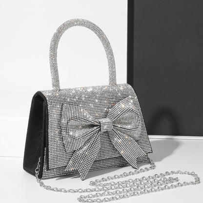 Calenvi Diamond Bow Crossbody Bag