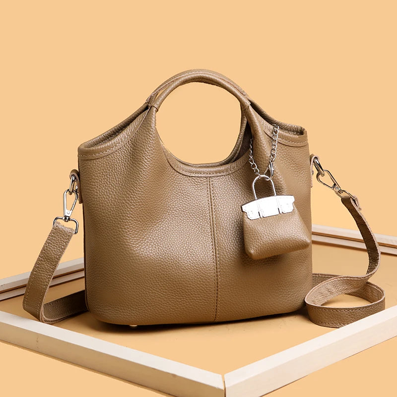 Cowhide Tote Bag 2