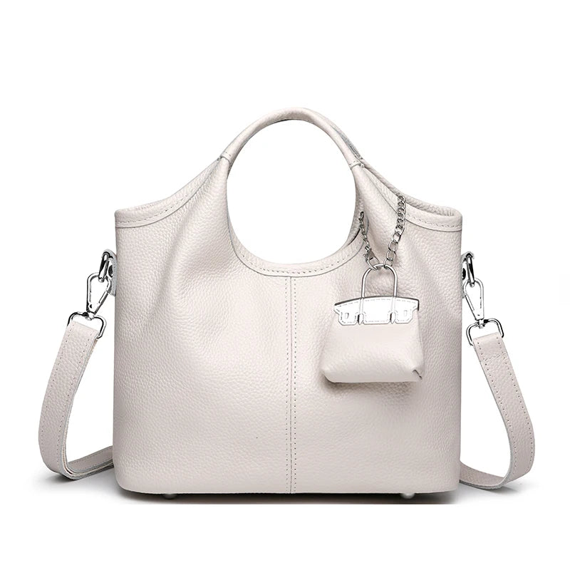 Cowhide Tote Bag 8