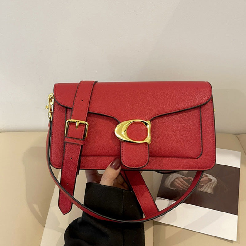 Calenvi Structured Crossbody Shoulder Bag