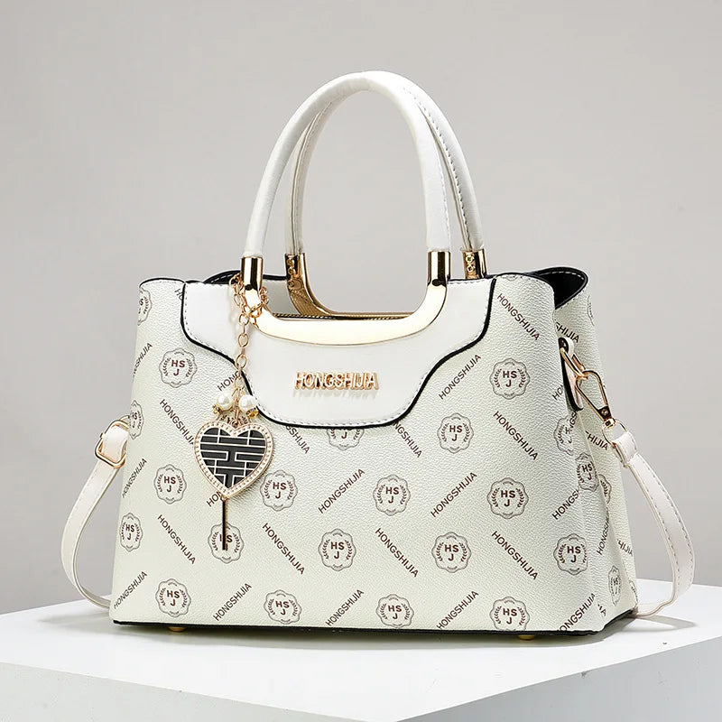 Elegant Vegan Leather Crossbody Bag 0
