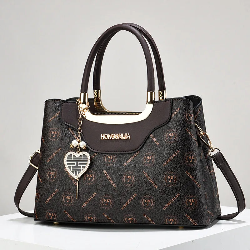Elegant Vegan Leather Crossbody Bag 2