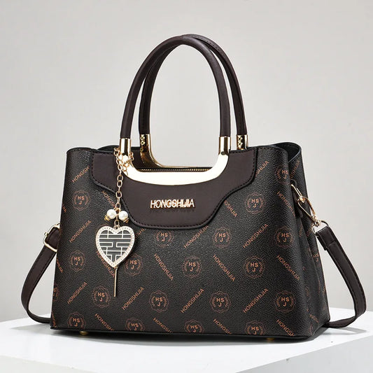 Elegant Vegan Leather Crossbody Bag 2