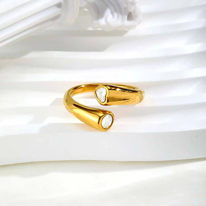 Heart-Shaped Zircon Ring 5