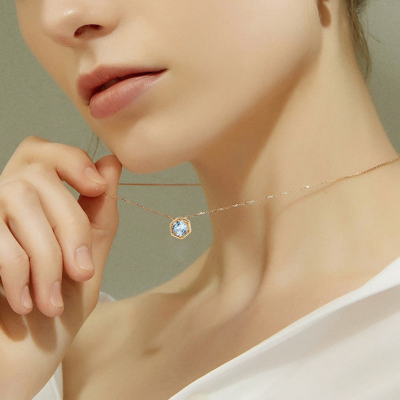 Calenvi Twelve Birthstone Necklace