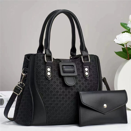 Calenvi Structured Elegance Handbag