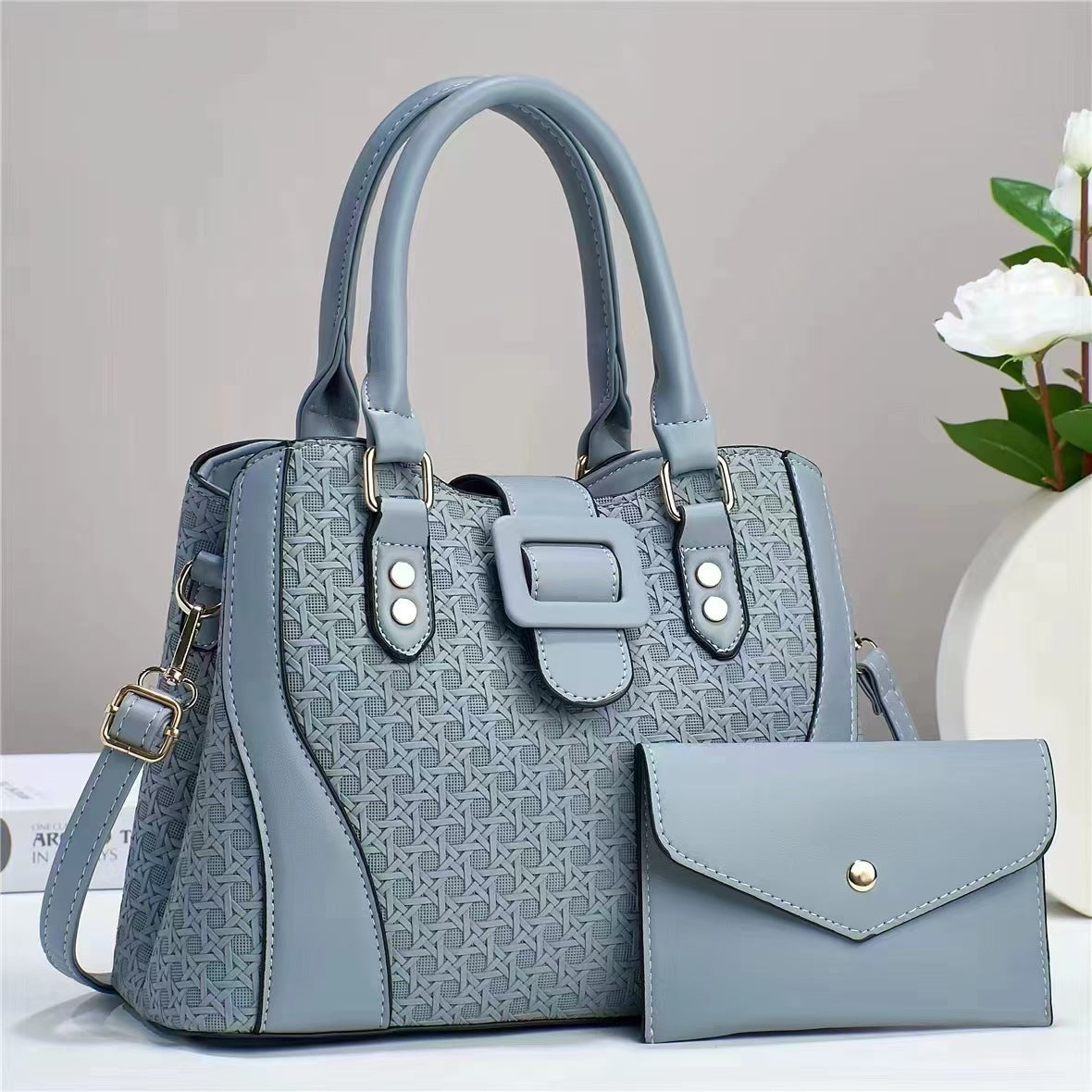 Calenvi Structured Elegance Handbag