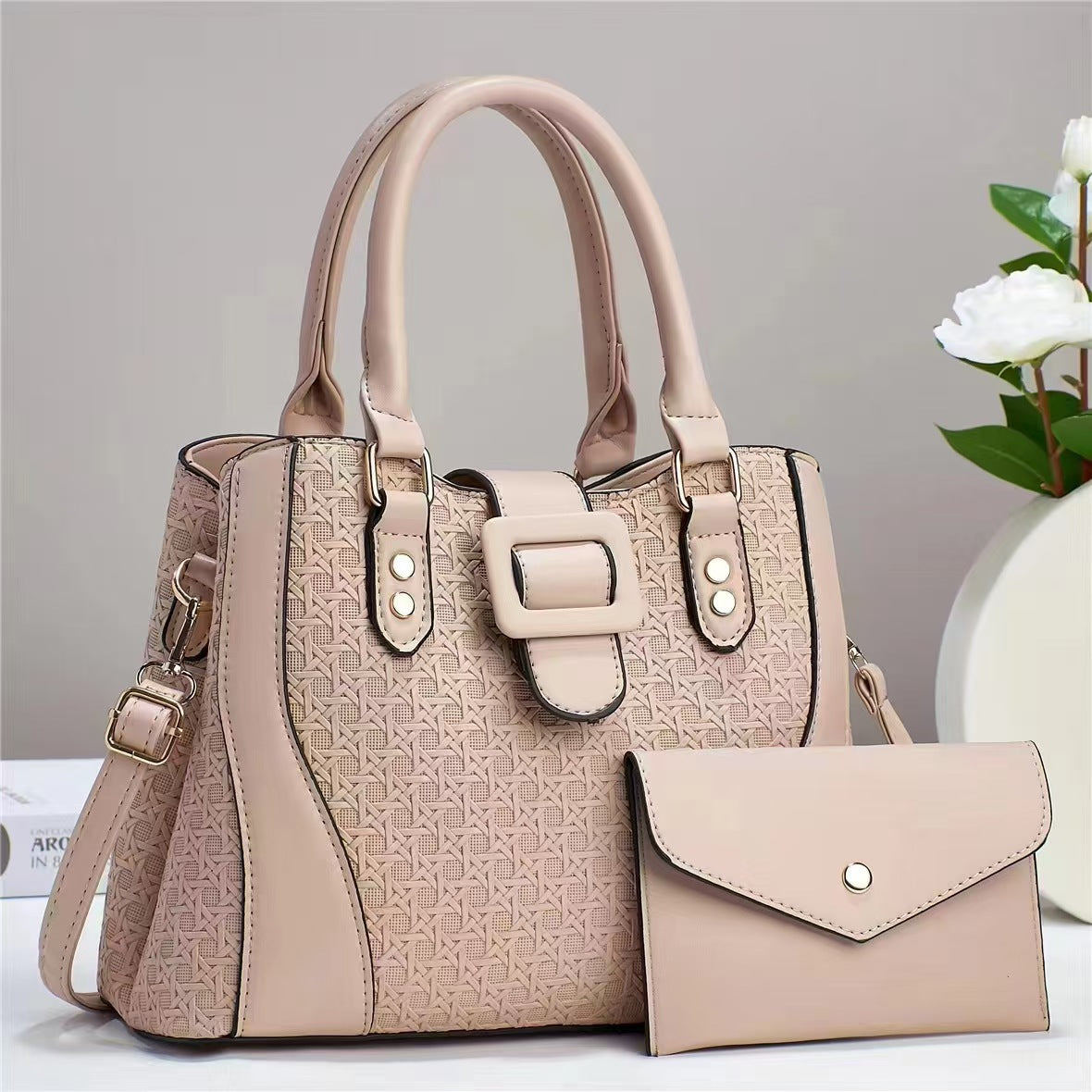 Calenvi Structured Elegance Handbag