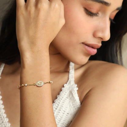 Rosary Bead Stainless Steel Bracelet 2