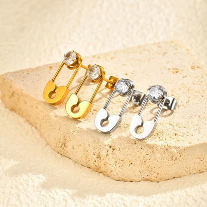 Safety Pin Earrings for Women 4