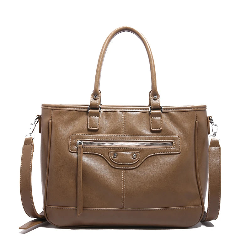 Structured Vegan Leather Crossbody Bag 10