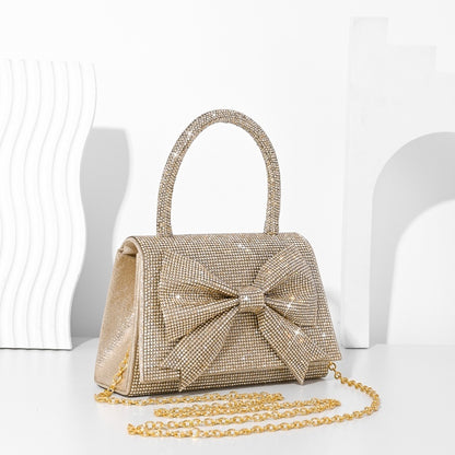 Calenvi Diamond Bow Crossbody Bag