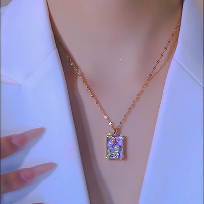 Calenvi Vintage Bloom Necklace