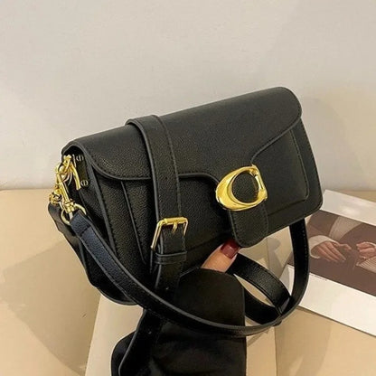 Calenvi Structured Crossbody Shoulder Bag