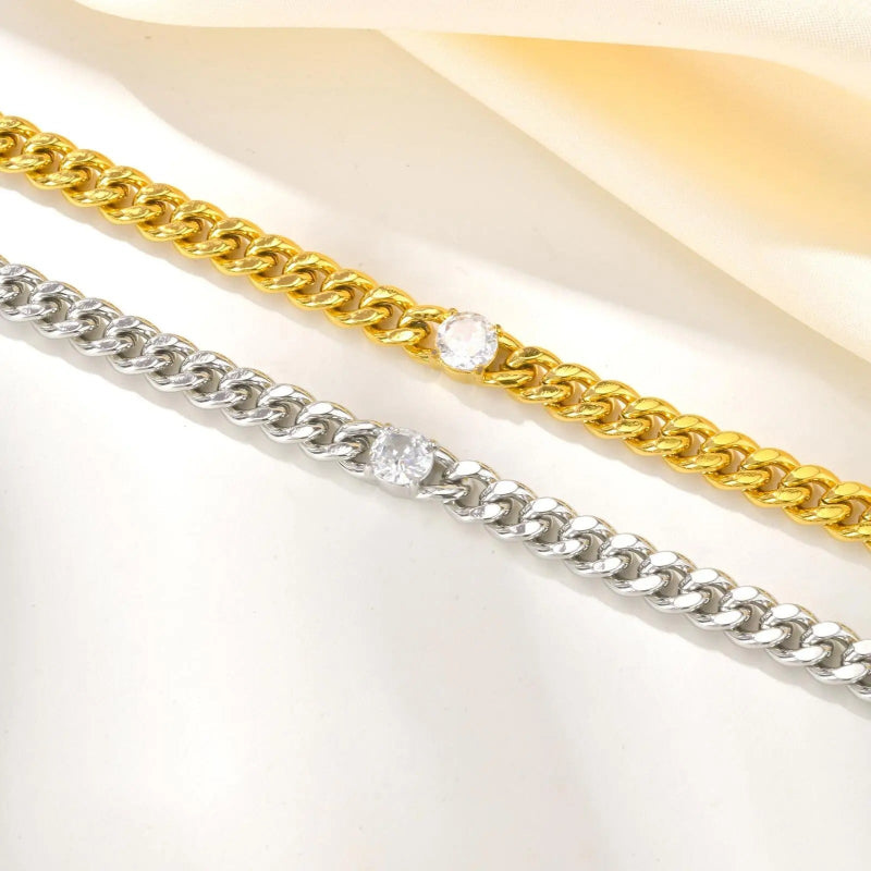 Calenvi Luxe Chain Sparkle Bracelet