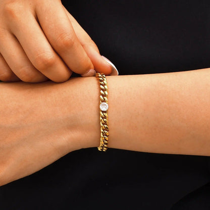 Calenvi Luxe Chain Sparkle Bracelet