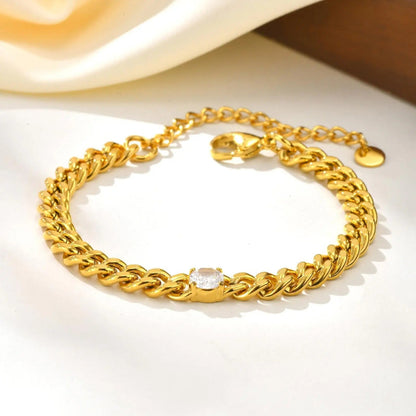 Calenvi Luxe Chain Sparkle Bracelet